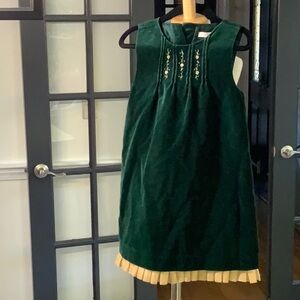 3T Janie and Jack Pink Label Holiday Dress Fully Lined EUC